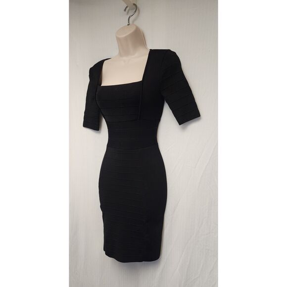 INC International Concepts Women's Square Neck Bodycon Dress Size XS - Picture 4 of 6